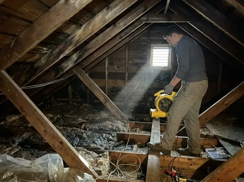 attic-water-damage-drying-proc-007 — frequently asked questions, Emergency Water Extraction & 24/7 Flood Response in Colling…